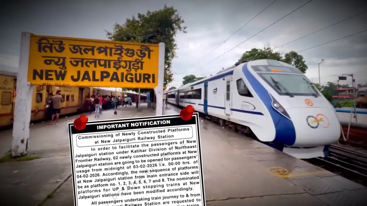 njp station gets 2 new platform and platform numbers changed